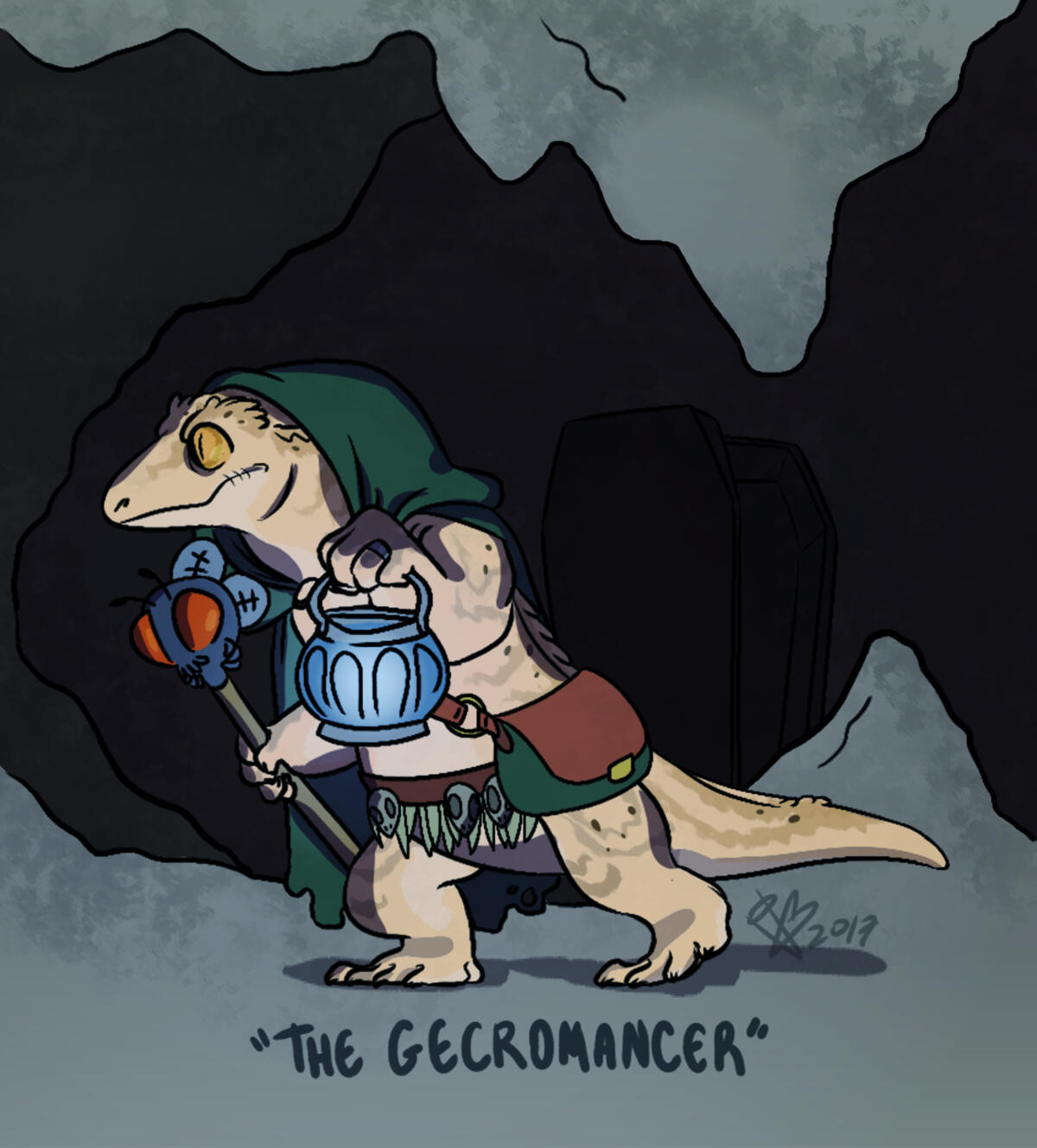 the geckromancer